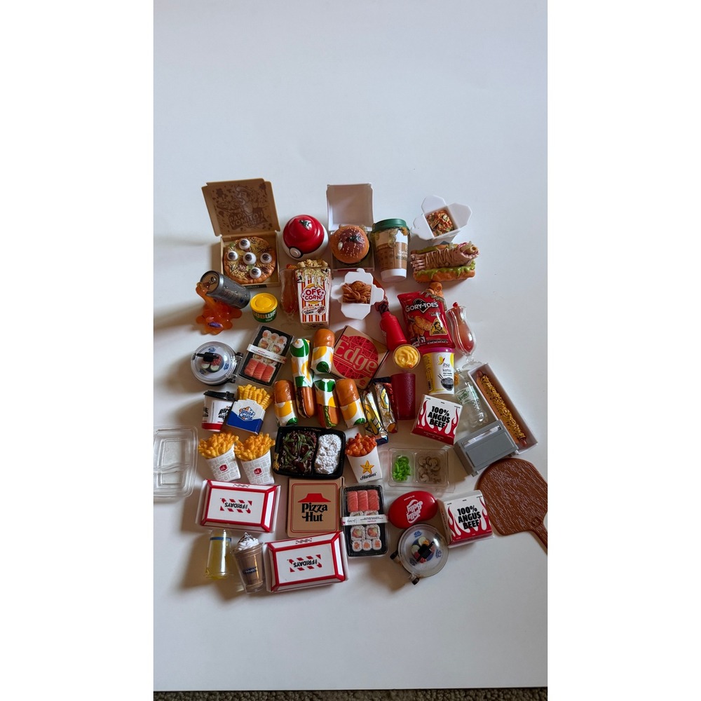 Zuru 5 Surprise Mini Brands 40 Lot Foodie Series Grossery Gang Pizza Hut Subway